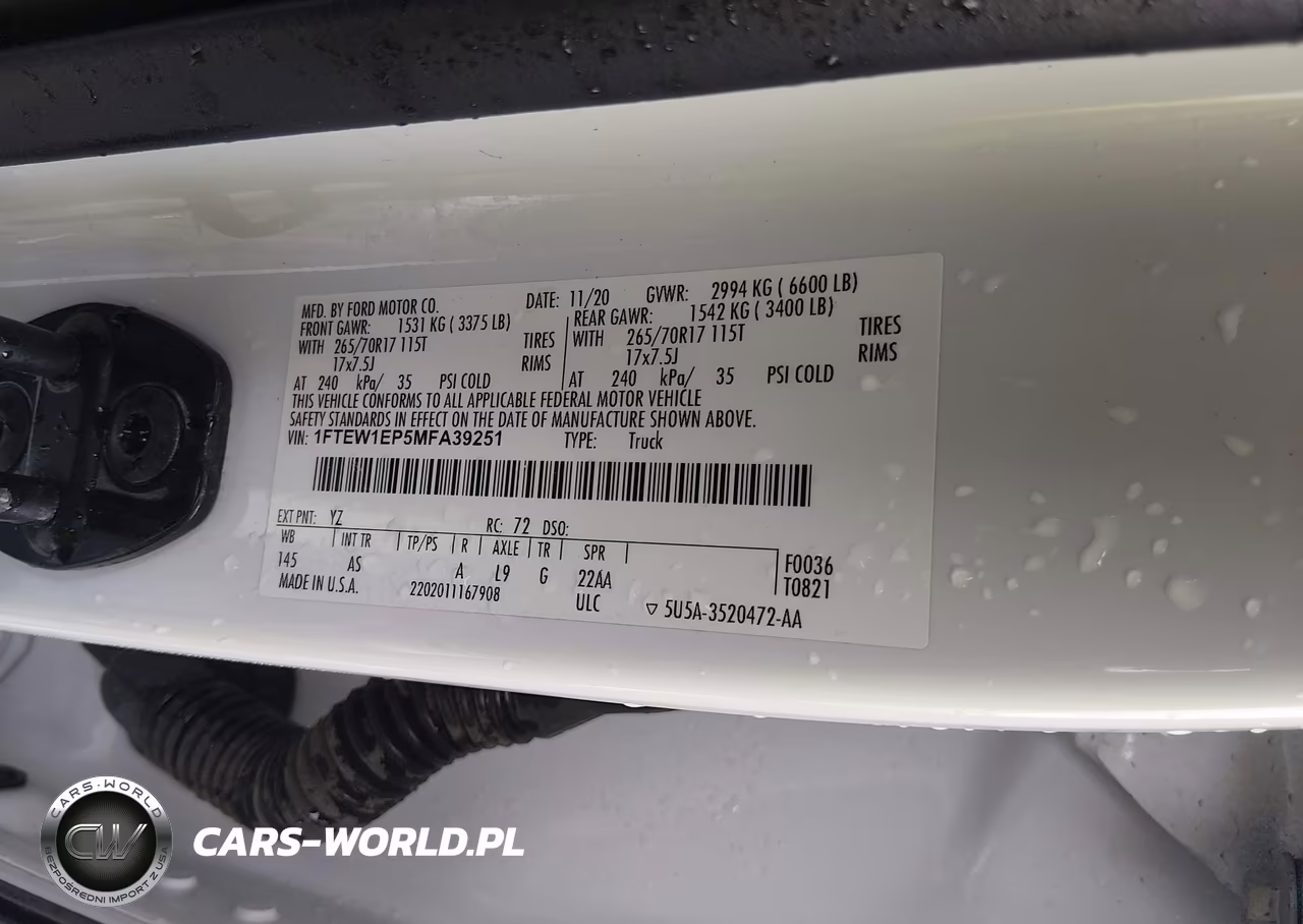 2021 Ford F-150 Xl VIN:1FTEW1EP5MFA39251 - 9
