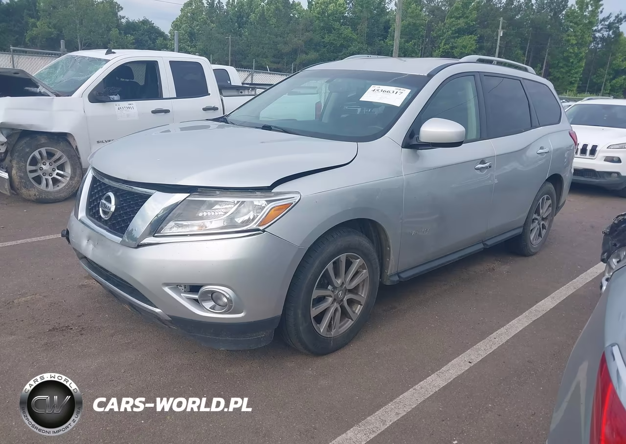2015 Nissan Pathfinder Platinum-S-Sl-Sv VIN:5N1AR2MN2FC632139 - 2