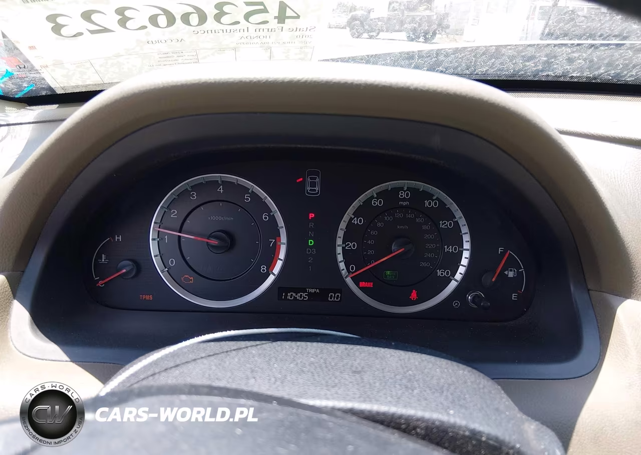 2010 Honda Accord 2.4 Lx-P VIN:1HGCP2F40AA010779 - 7