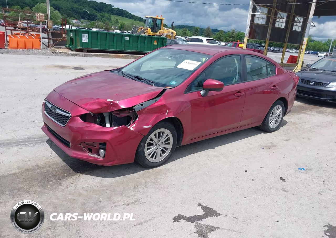 2018 Subaru Impreza 2.0I Premium VIN:4S3GKAD61J3617257 - 2