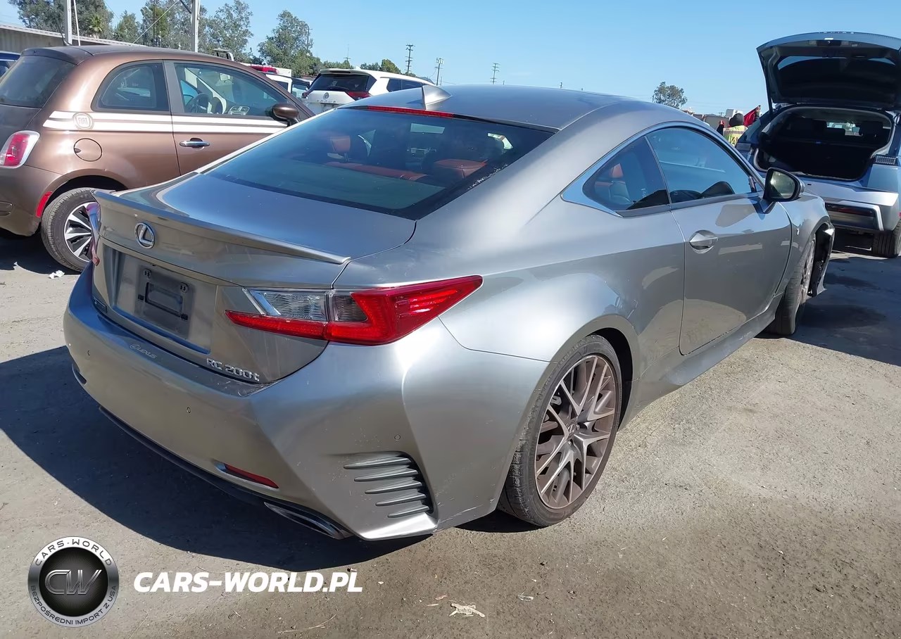 2016 Lexus Rc 200T VIN:JTHHA5BC4G5003550 - 4