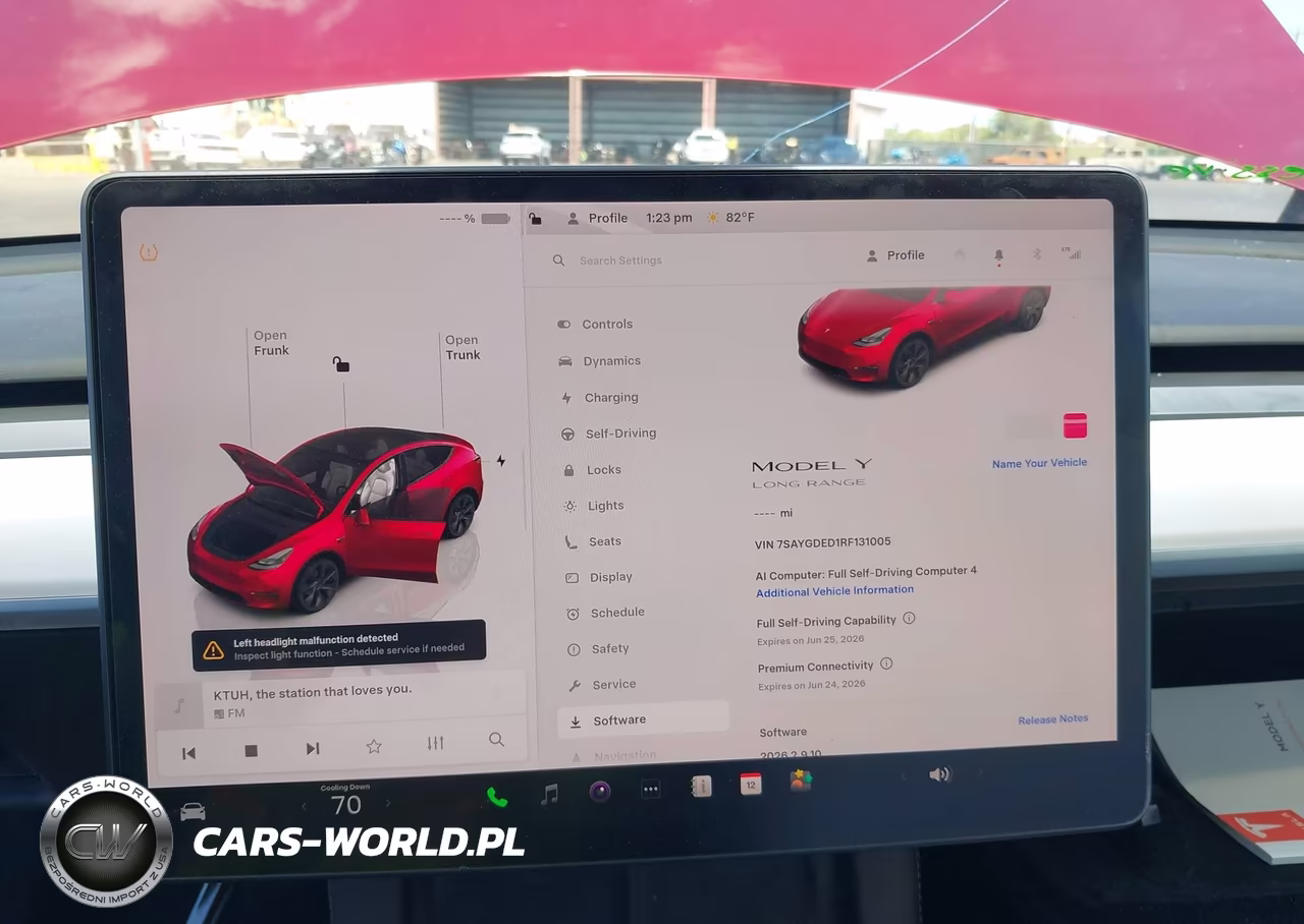 2024 Tesla Model Y Long Range Single Motor Rear-Wheel Drive-Rwd VIN:7SAYGDED1RF131005 - 7