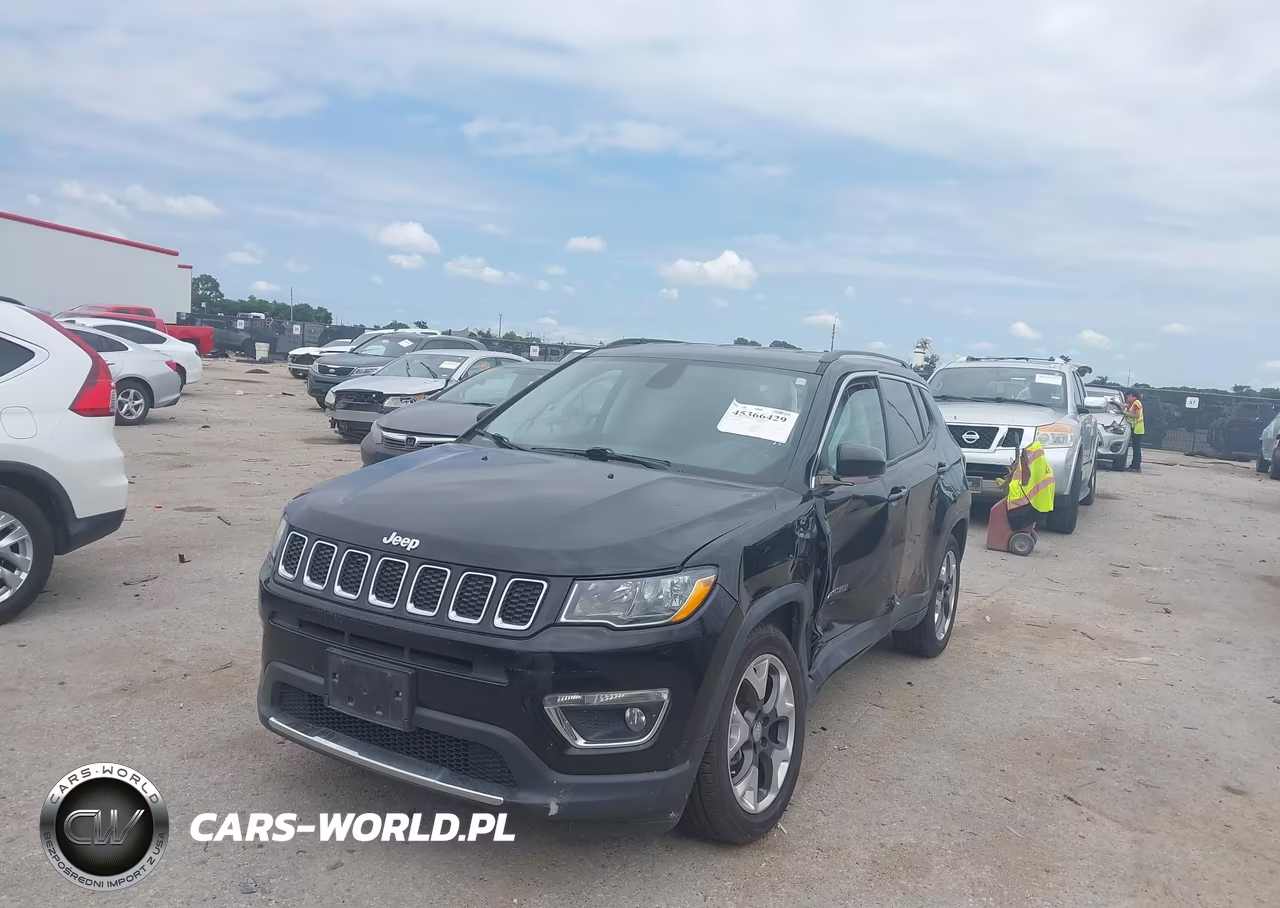 2019 Jeep Compass Limited Fwd VIN:3C4NJCCB8KT667194 - 2