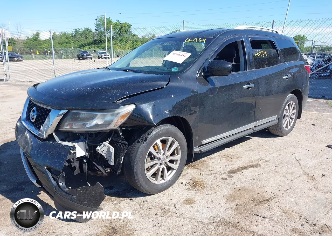 2015 Nissan Pathfinder Sl VIN:5N1AR2MM5FC604777 - 2