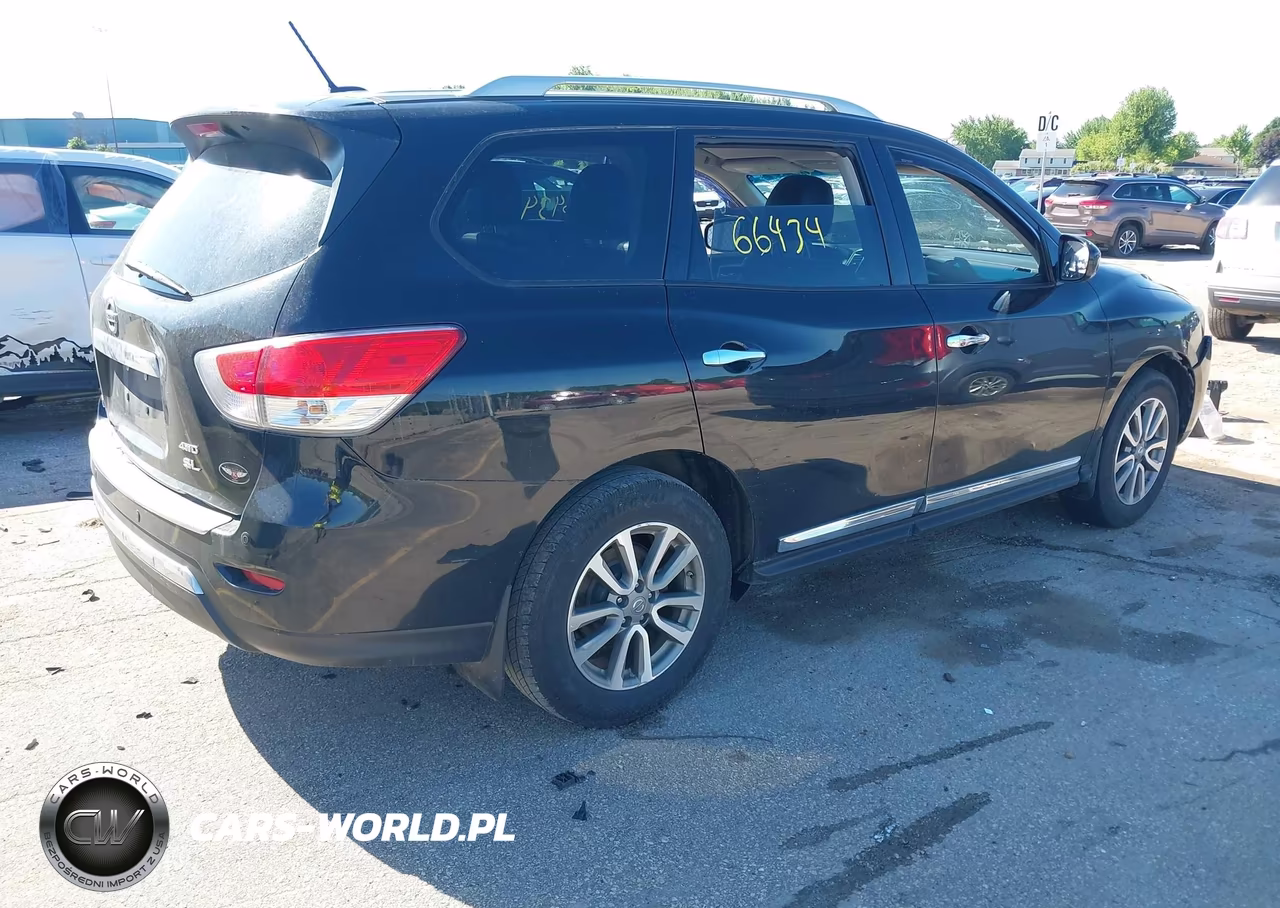 2015 Nissan Pathfinder Sl VIN:5N1AR2MM5FC604777 - 4