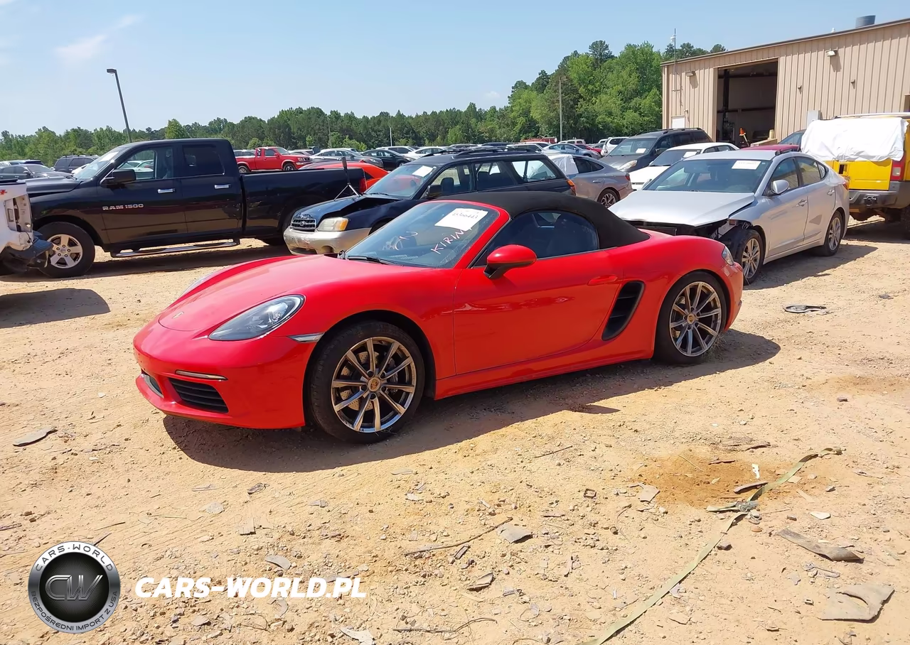 2019 Porsche 718 Boxster VIN:WP0CA2A82KS210634 - 2