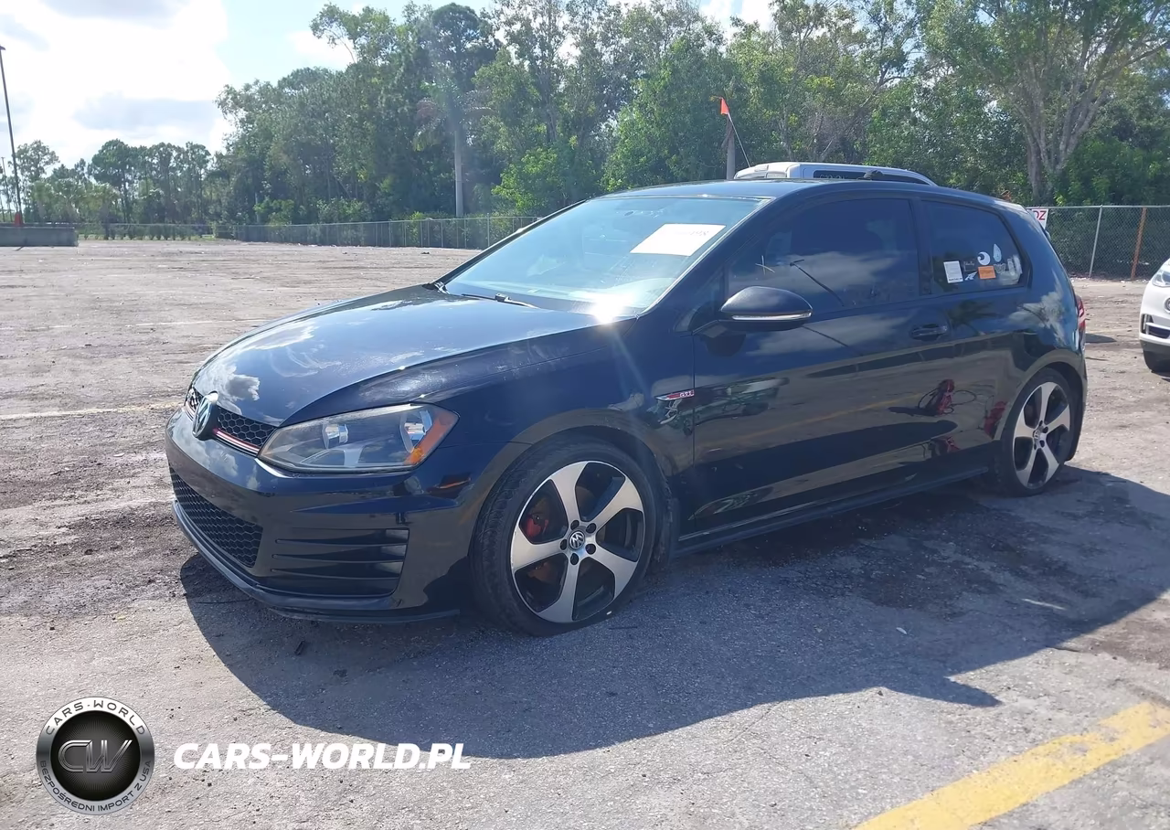 2015 Volkswagen Golf Gti 2.0T S 2-Door VIN:3VWTT7AU9FM030163 - 2
