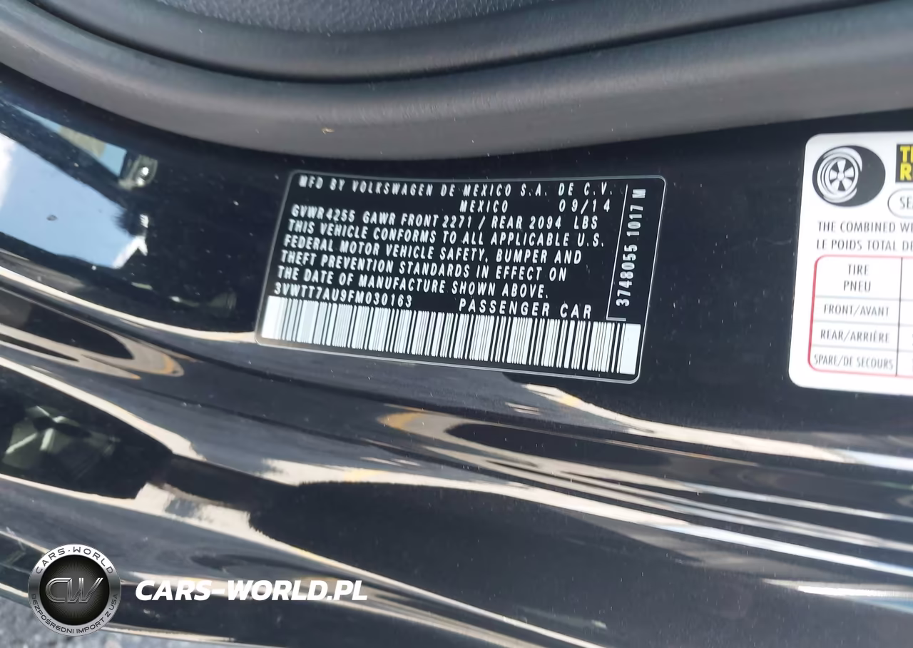 2015 Volkswagen Golf Gti 2.0T S 2-Door VIN:3VWTT7AU9FM030163 - 9