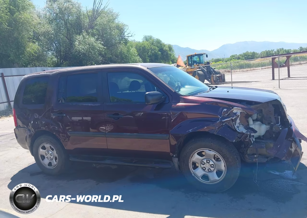 2010 Honda Pilot Lx VIN:5FNYF3H27AB010598 - 13