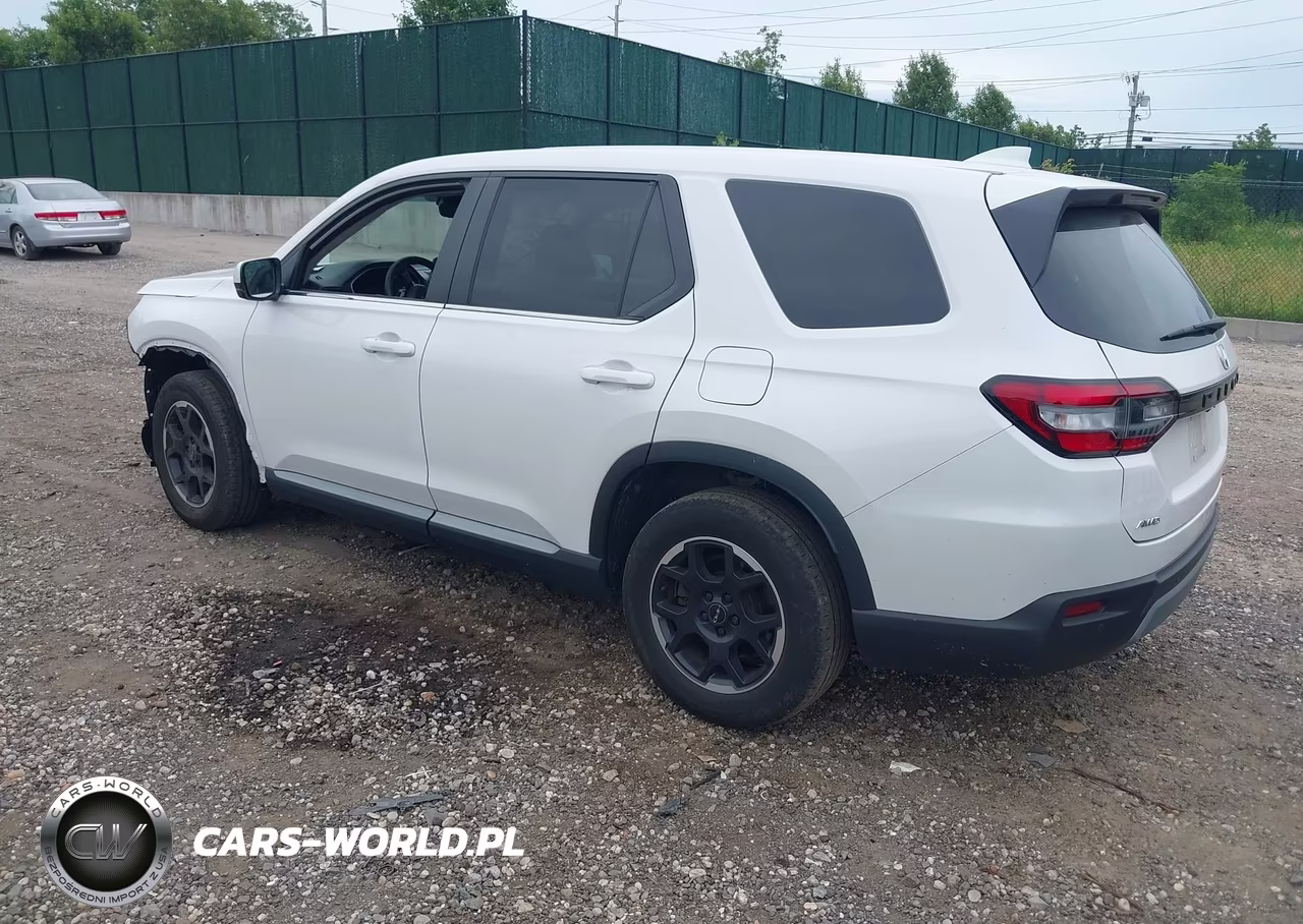 2025 Honda Pilot Ex-L VIN:5FNYG1H40SB070484 - 3