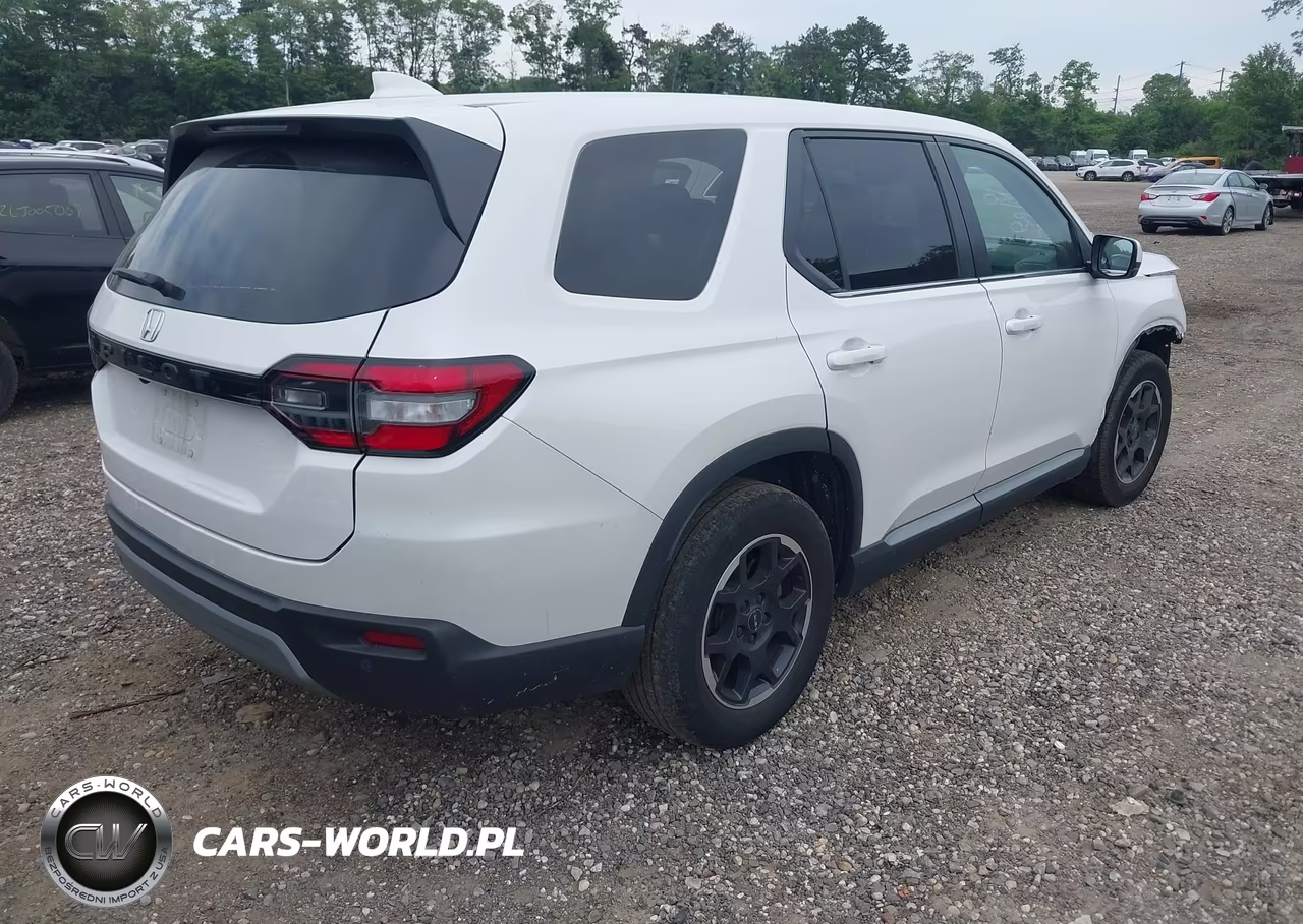 2025 Honda Pilot Ex-L VIN:5FNYG1H40SB070484 - 4