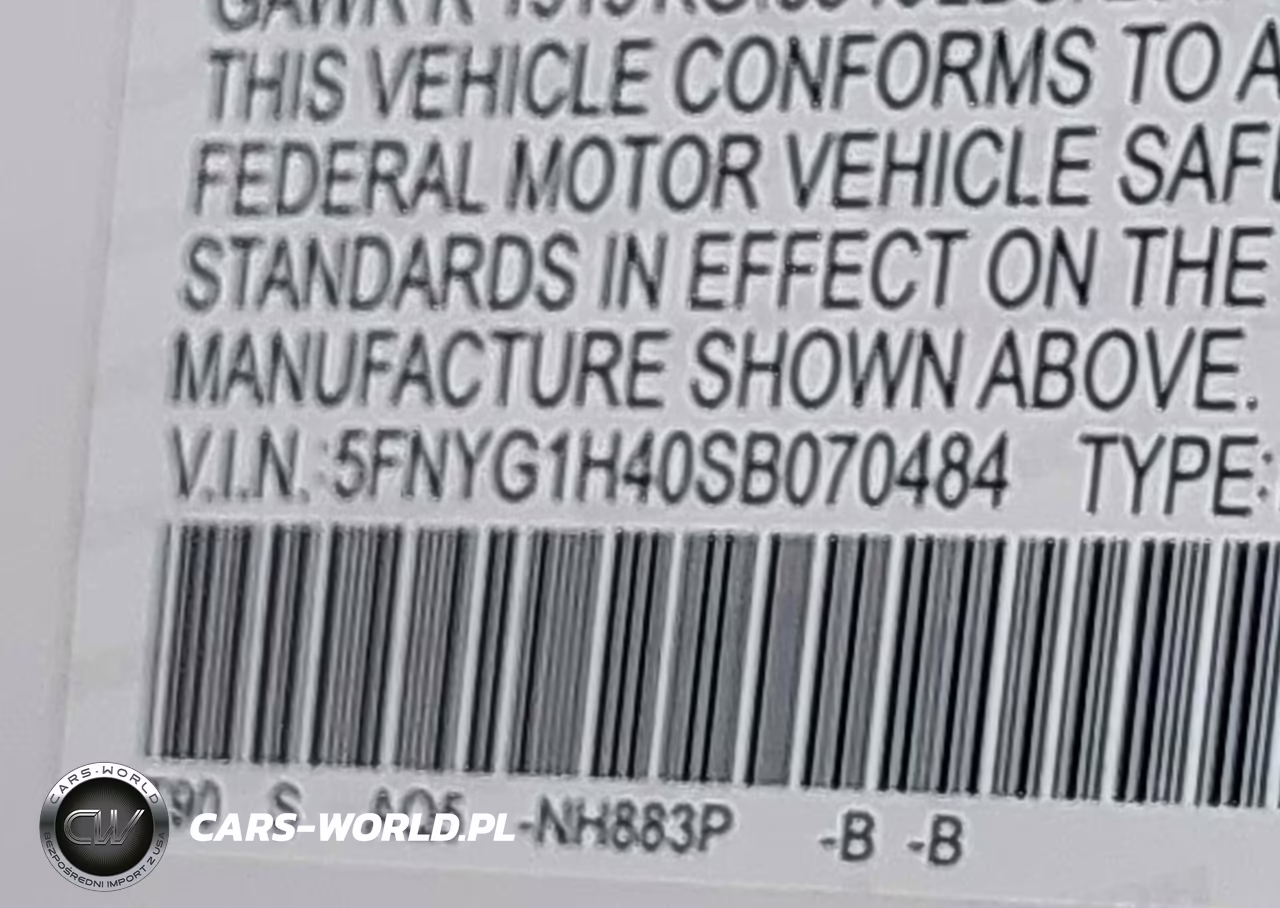 2025 Honda Pilot Ex-L VIN:5FNYG1H40SB070484 - 9