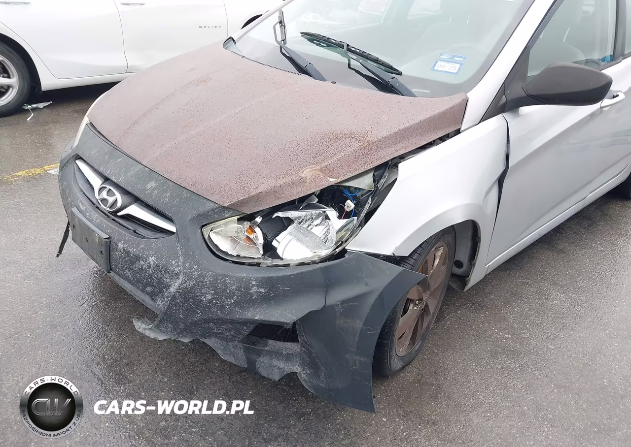 2012 Hyundai Accent Gls VIN:KMHCU4AE0CU235915 - 6