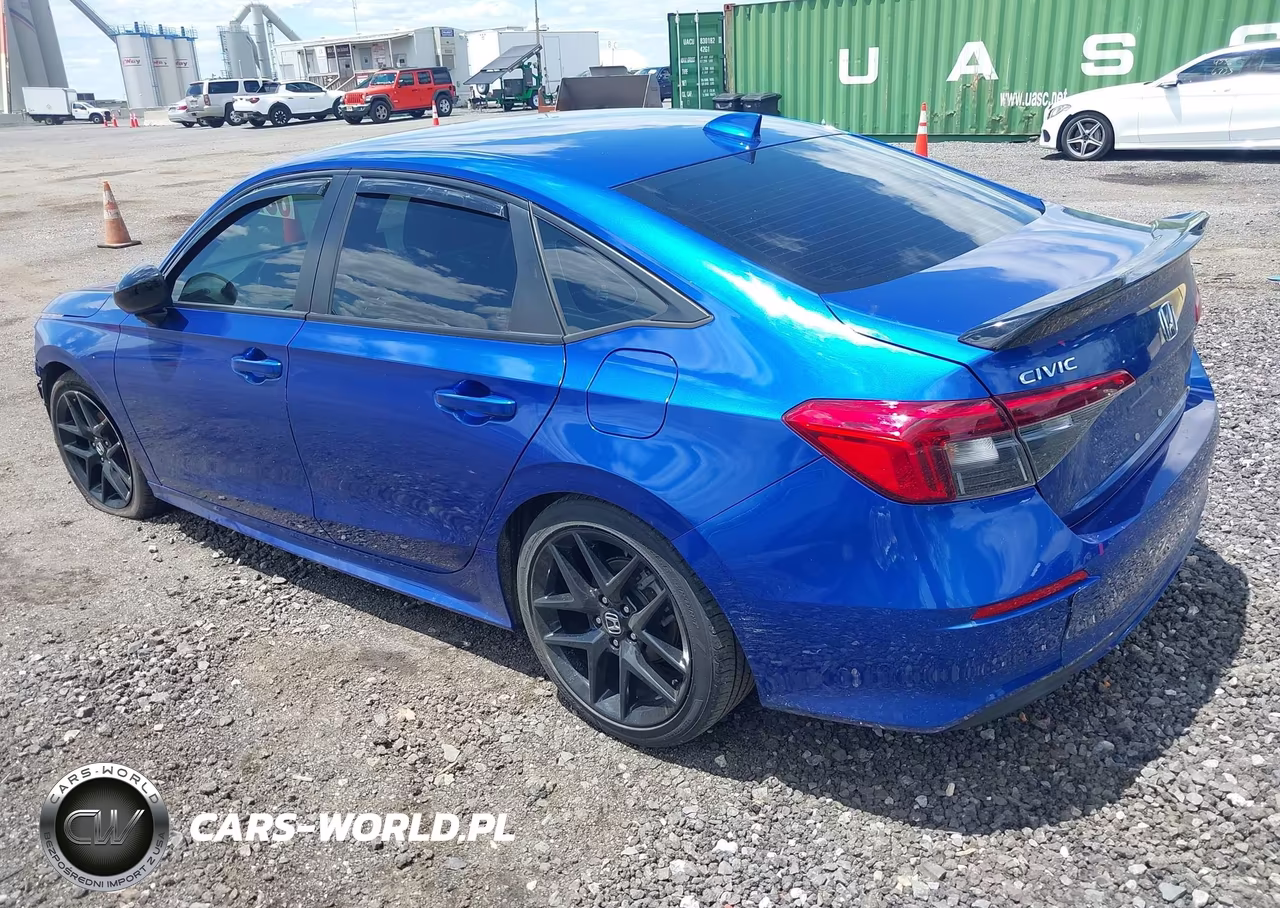 2022 Honda Civic Sport VIN:2HGFE2F55NH581283 - 3