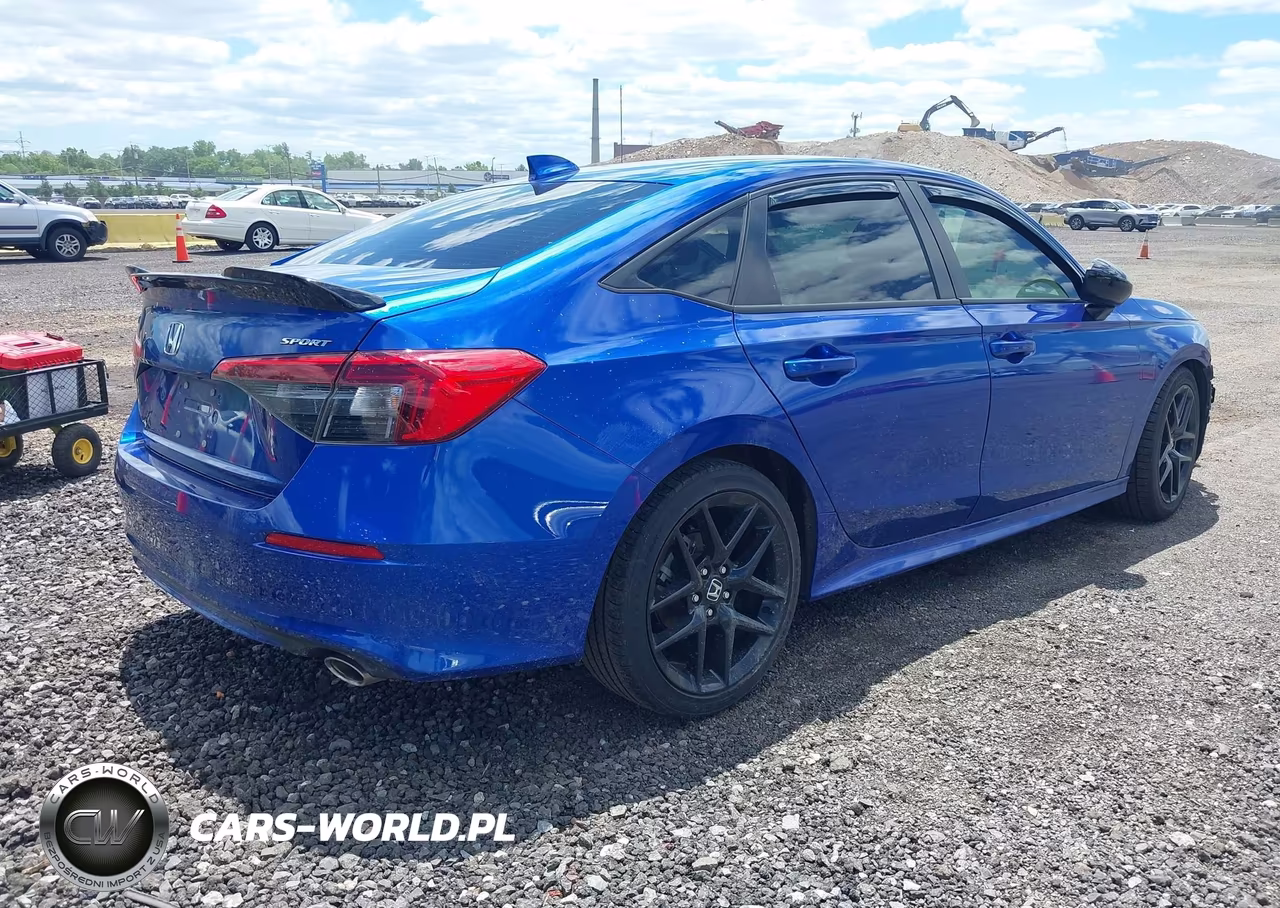 2022 Honda Civic Sport VIN:2HGFE2F55NH581283 - 4