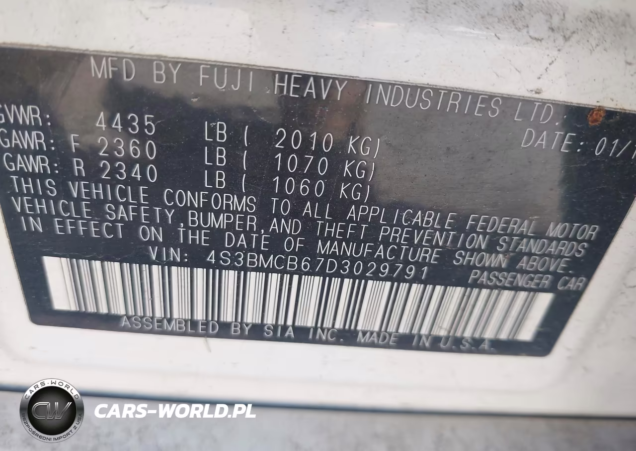 2013 Subaru Legacy 2.5I Premium VIN:4S3BMCB67D3029791 - 9