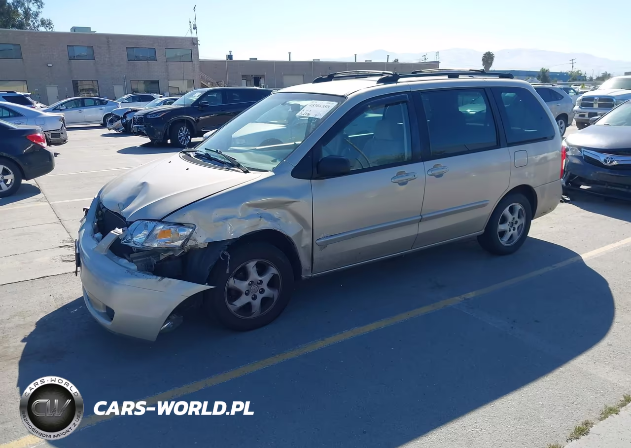 2001 Mazda Mpv Dx-Es-Lx VIN:JM3LW28Y010196645 - 2