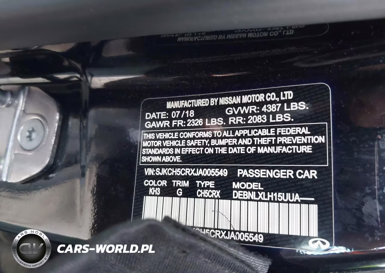 2018 Infiniti Qx30 Luxe VIN:SJKCH5CRXJA005549 - 9
