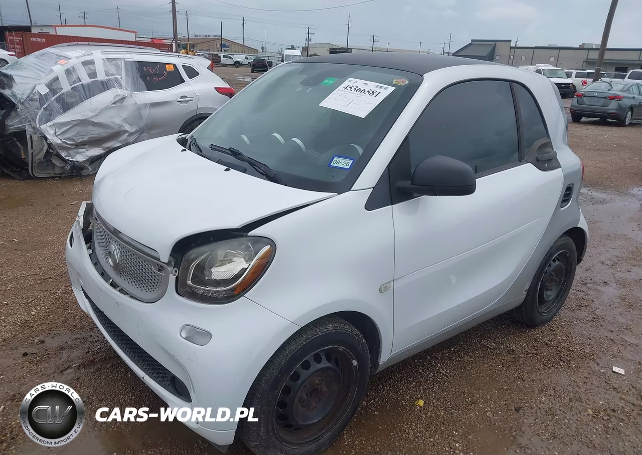 2016 Smart Fortwo Pure VIN:WMEFJ5DA8GK153197 - 2