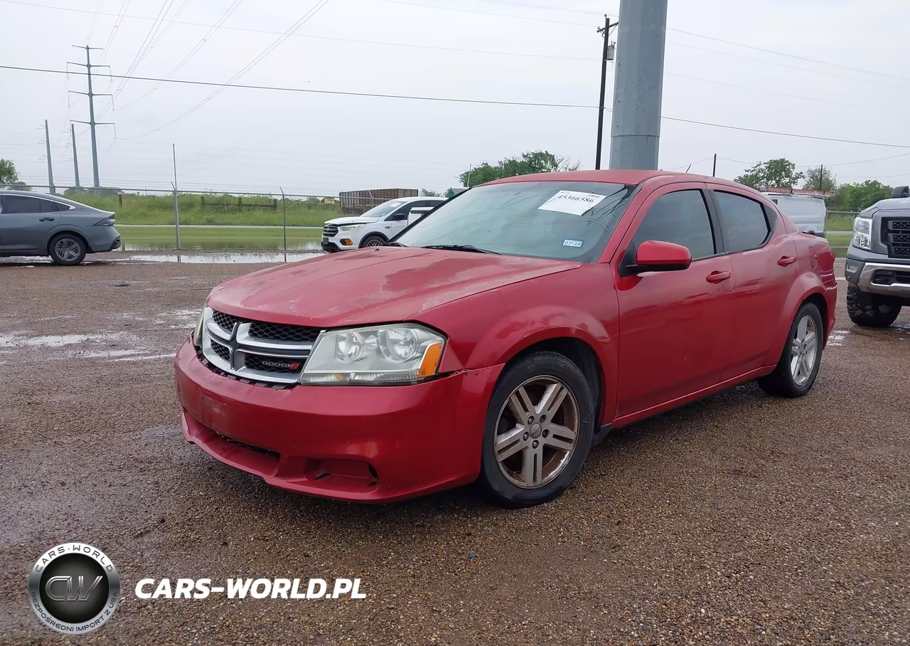 2014 Dodge Avenger Sxt VIN:1C3CDZCB3EN119209 - 2