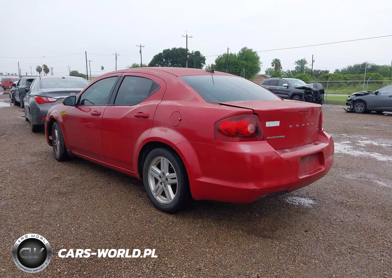 2014 Dodge Avenger Sxt VIN:1C3CDZCB3EN119209 - 3