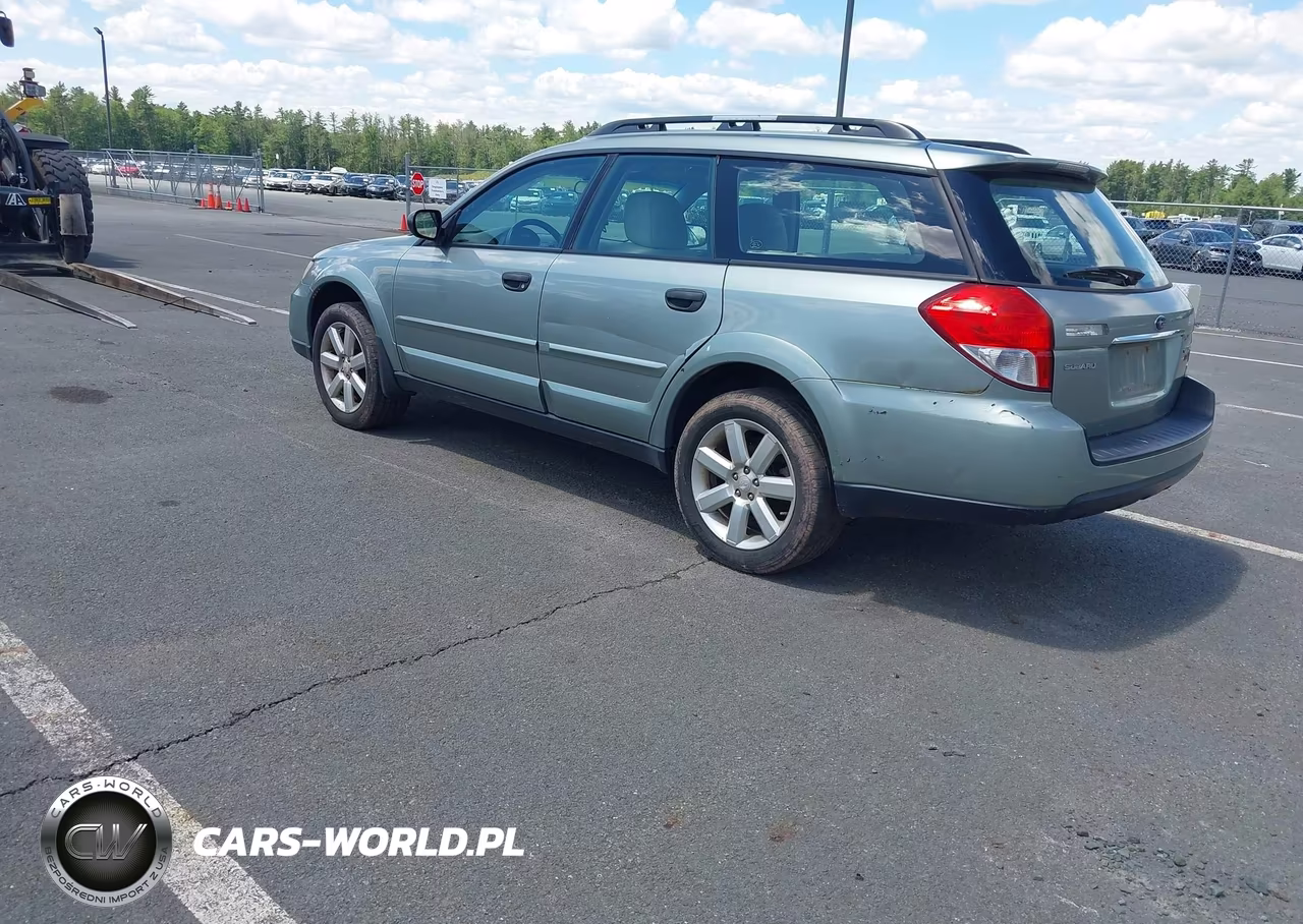 2009 Subaru Outback 2.5I VIN:4S4BP61C796334421 - 3