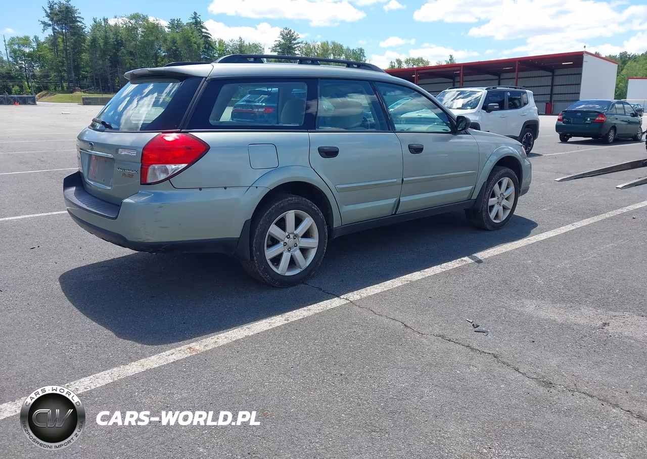 2009 Subaru Outback 2.5I VIN:4S4BP61C796334421 - 4
