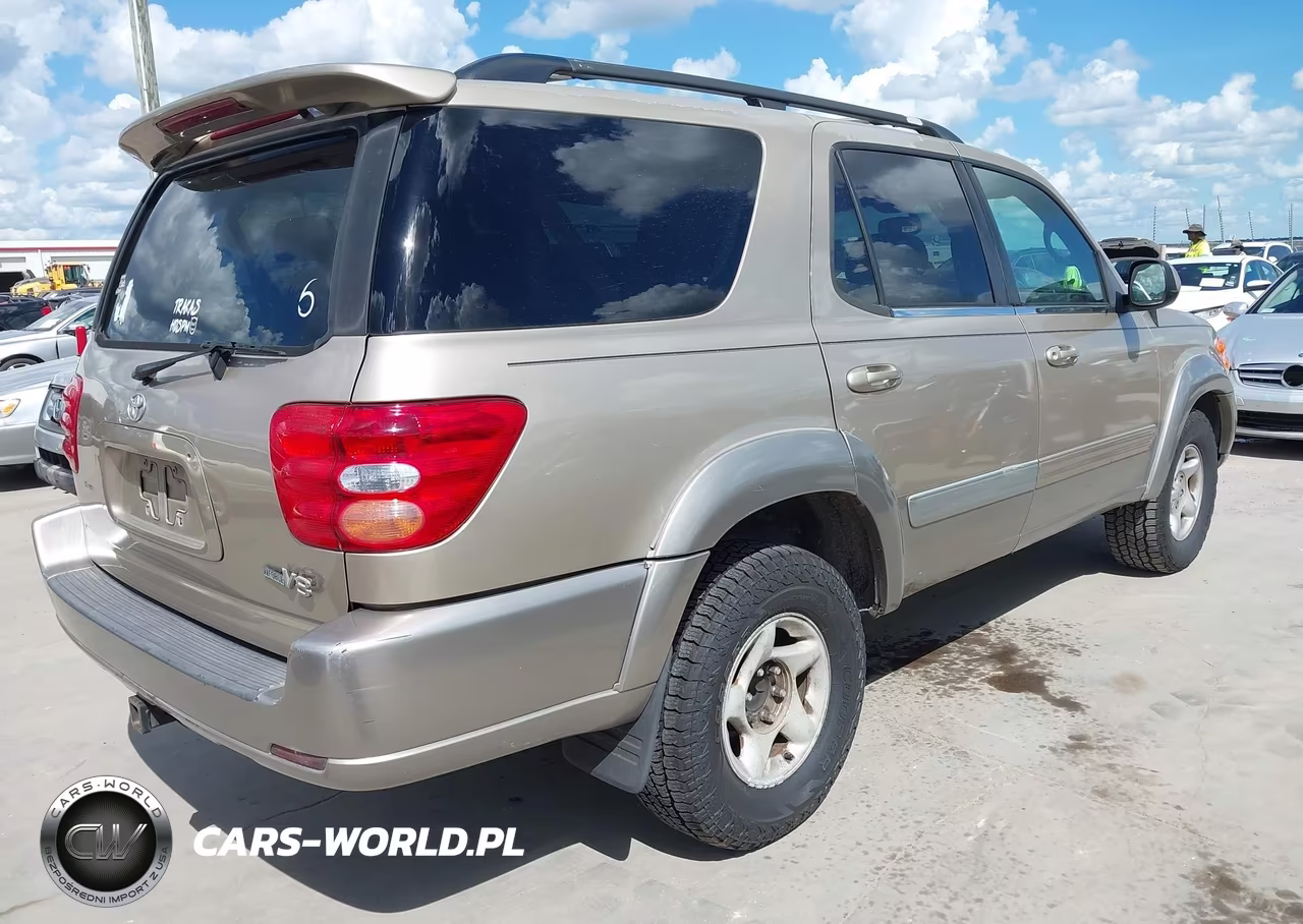 2001 Toyota Sequoia Sr5 V8 VIN:5TDZT34A71S038150 - 4