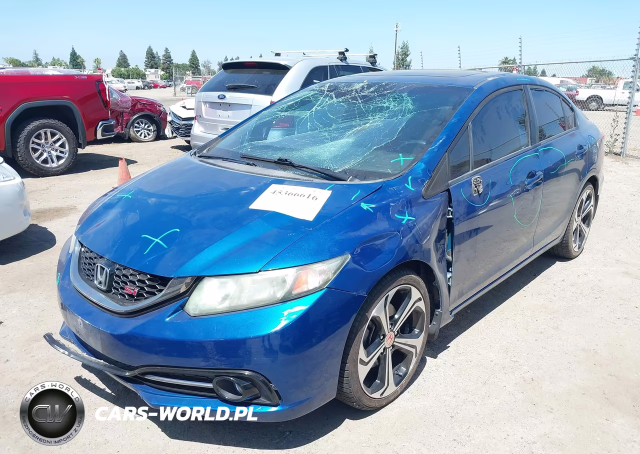 2015 Honda Civic Si VIN:2HGFB6E56FH700106 - 2