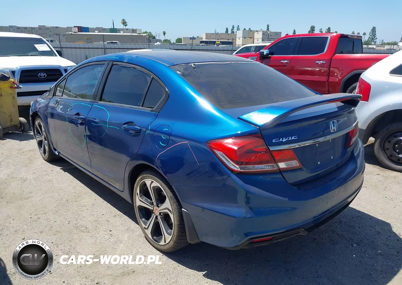 2015 Honda Civic Si VIN:2HGFB6E56FH700106 - 3