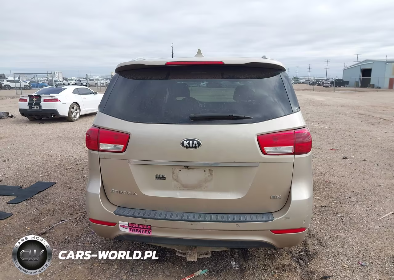 2015 Kia Sedona Ex VIN:KNDMC5C10F6020958 - 16