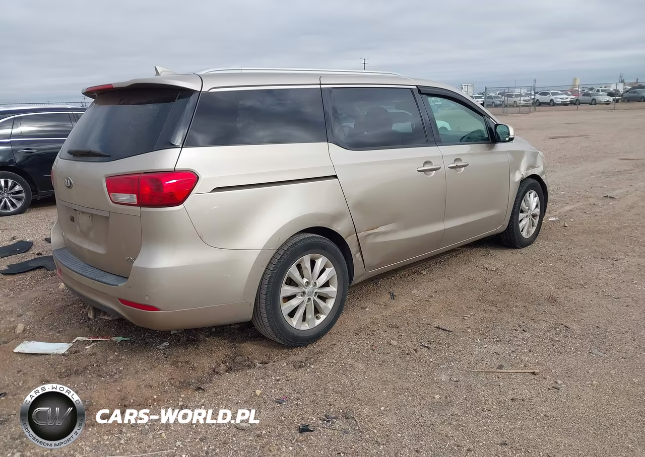 2015 Kia Sedona Ex VIN:KNDMC5C10F6020958 - 4