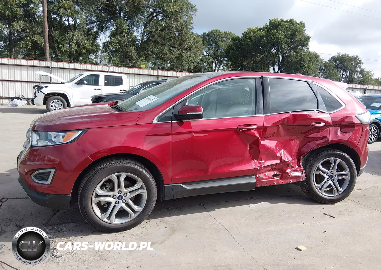 2017 Ford Edge Titanium VIN:2FMPK3K94HBB23747 - 14