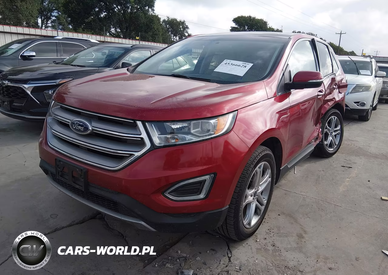 2017 Ford Edge Titanium VIN:2FMPK3K94HBB23747 - 2