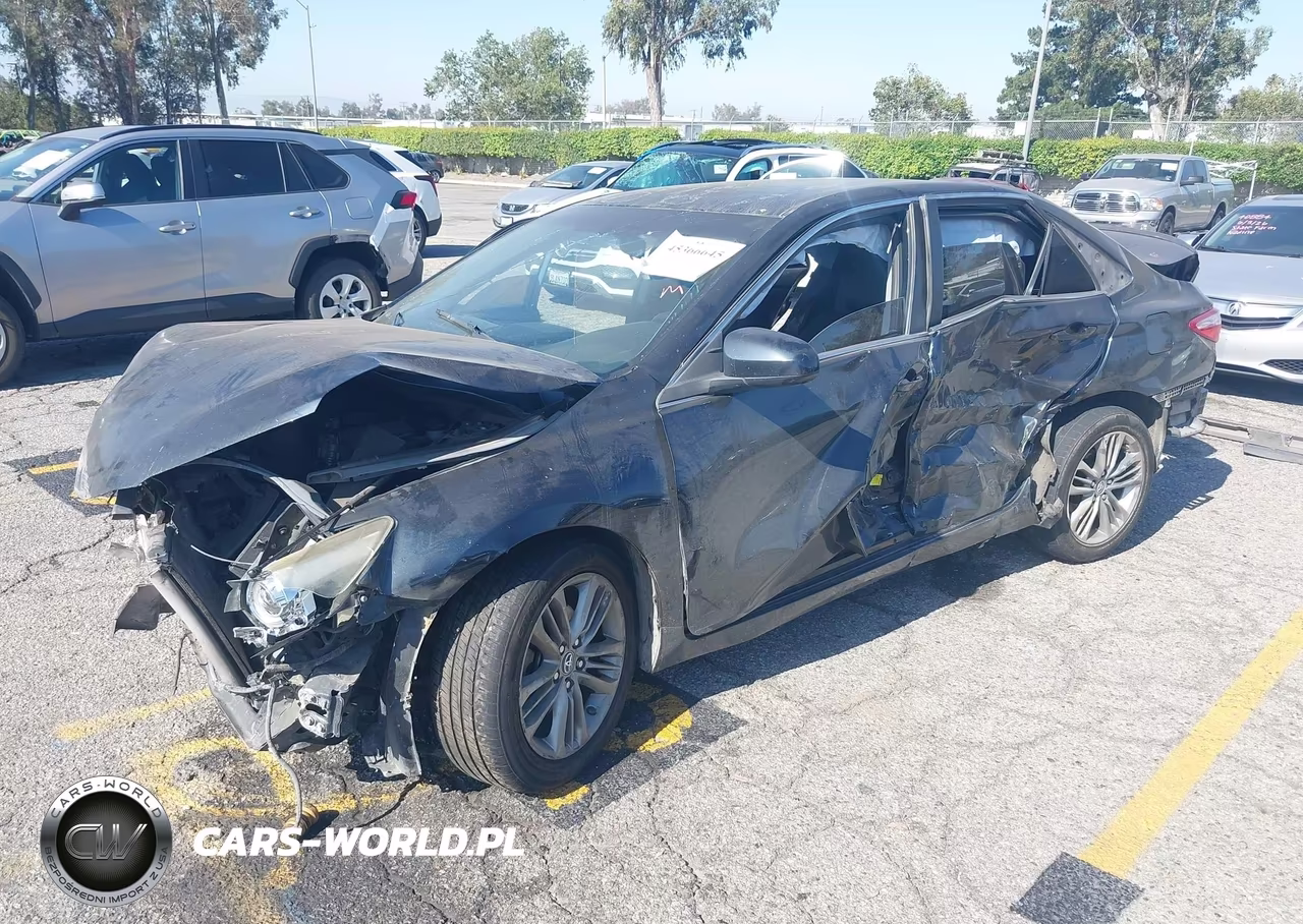 2016 Toyota Camry Se VIN:4T1BF1FKXGU555381 - 2