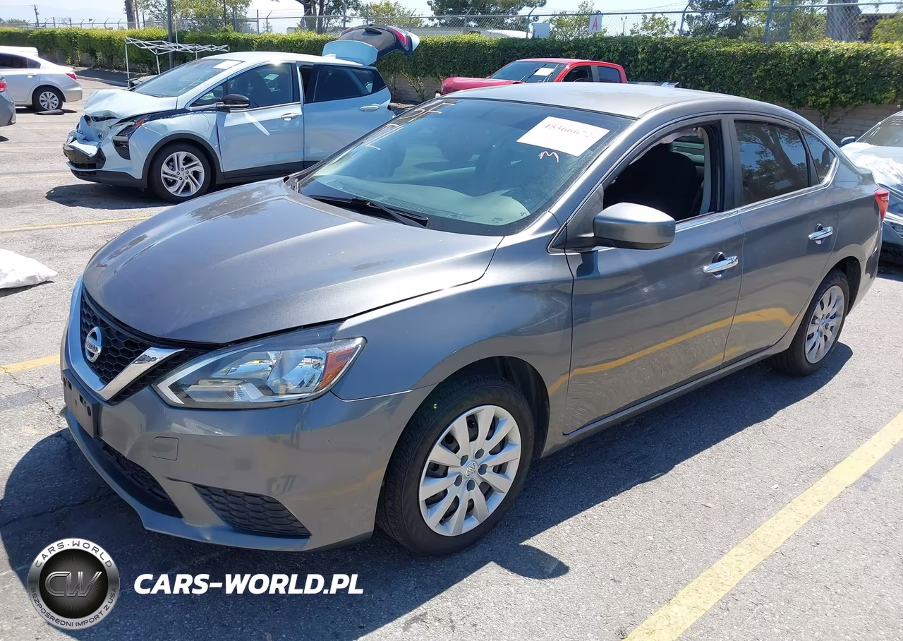2017 Nissan Sentra Sv VIN:3N1AB7AP9HL662826 - 2