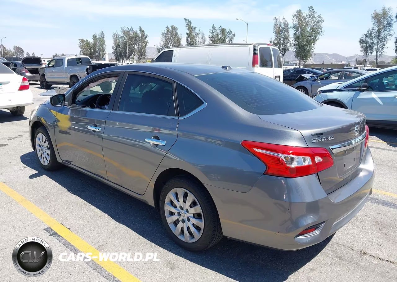 2017 Nissan Sentra Sv VIN:3N1AB7AP9HL662826 - 3