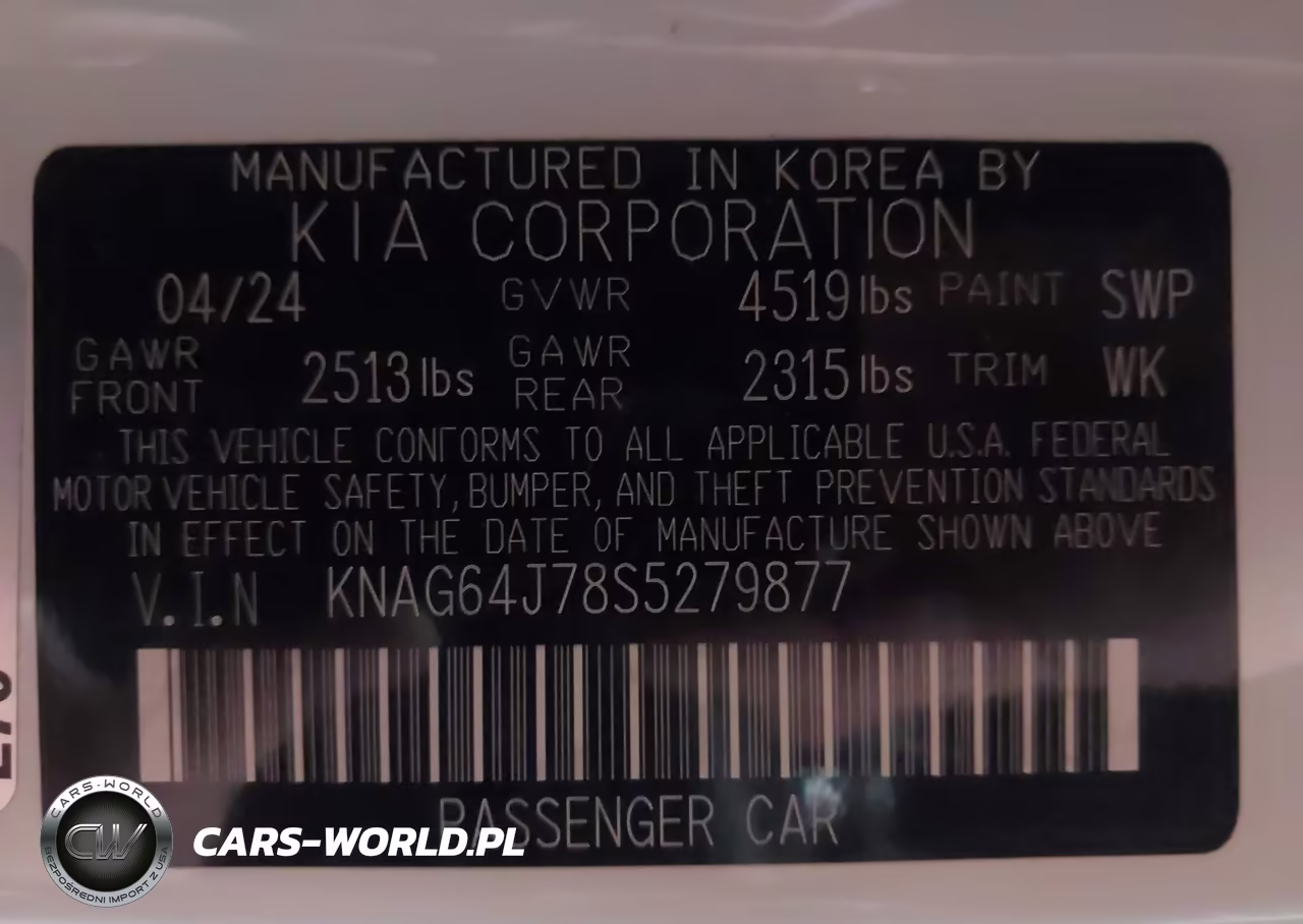 2025 Kia K5 Gt-Line VIN:KNAG64J78S5279877 - 9
