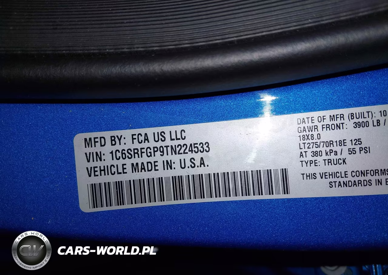 2026 Ram 1500 Warlock 4X4 5'7 Box VIN:1C6SRFGP9TN224533 - 9