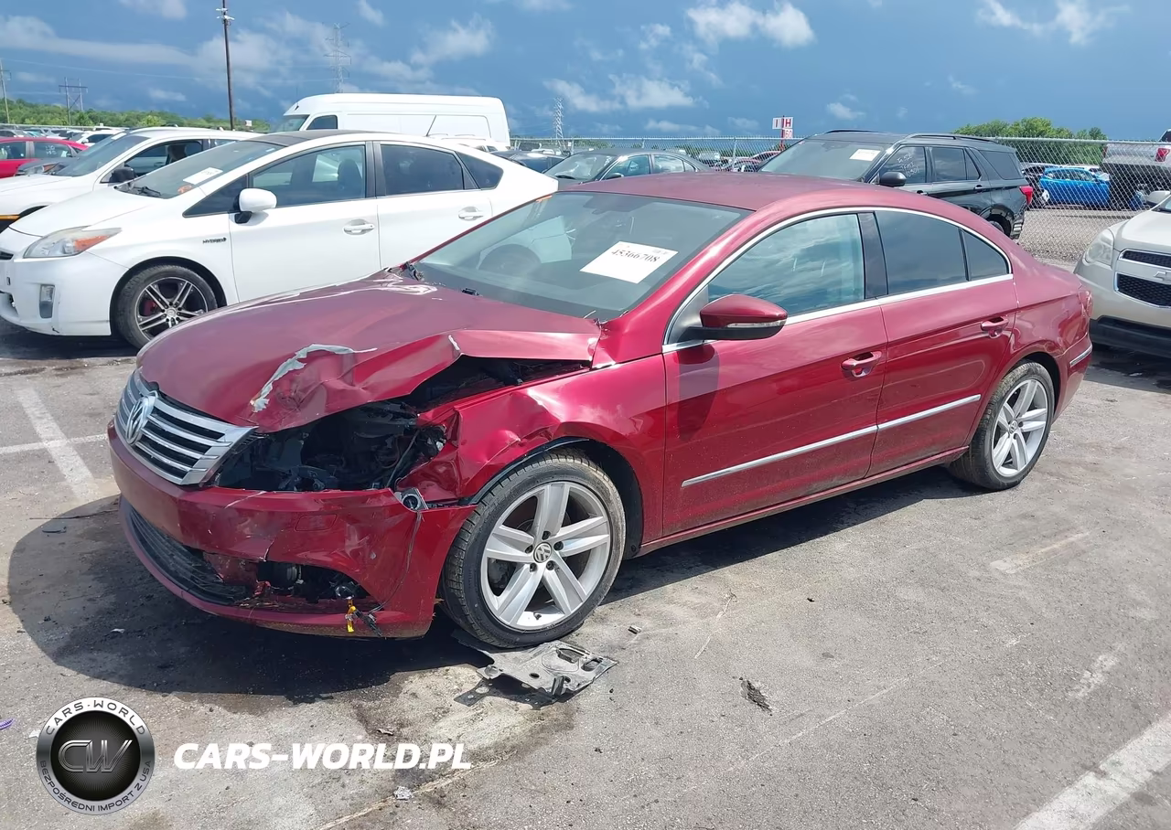 2016 Volkswagen Cc 2.0T Sport VIN:WVWBN7AN2GE503944 - 2