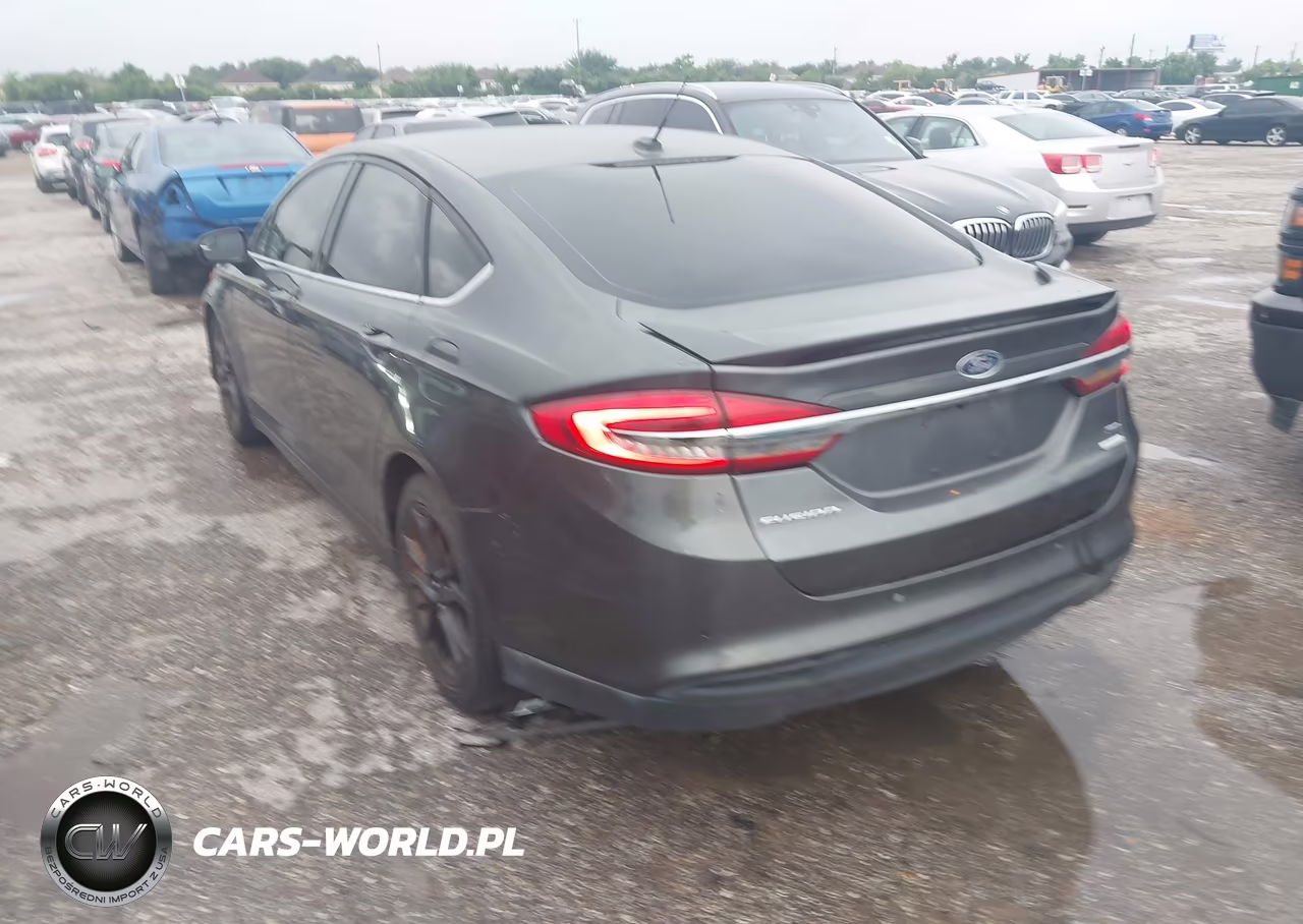 2018 Ford Fusion Se VIN:3FA6P0HD6JR231750 - 3