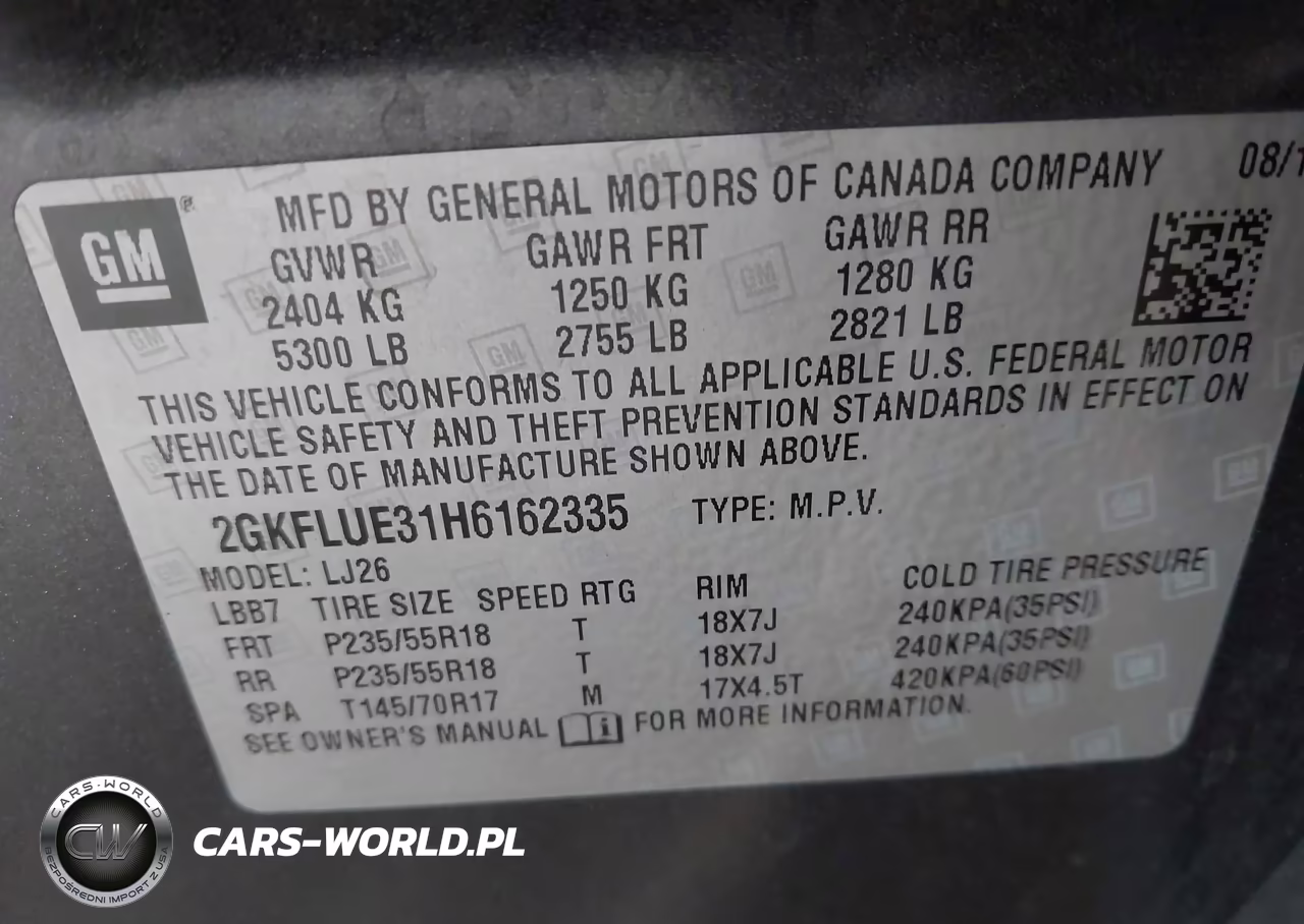 2017 GMC Terrain Slt VIN:2GKFLUE31H6162335 - 9