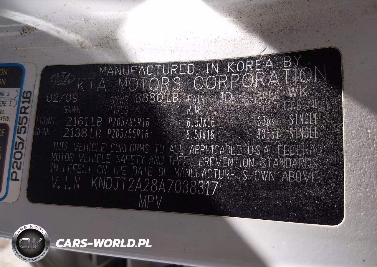 2010 Kia Soul + VIN:KNDJT2A28A7038317 - 9
