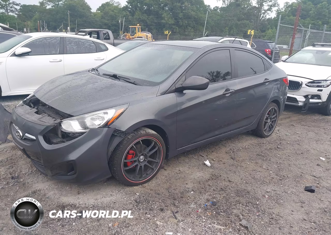 2012 Hyundai Accent Gls VIN:KMHCT4AE7CU088205 - 2