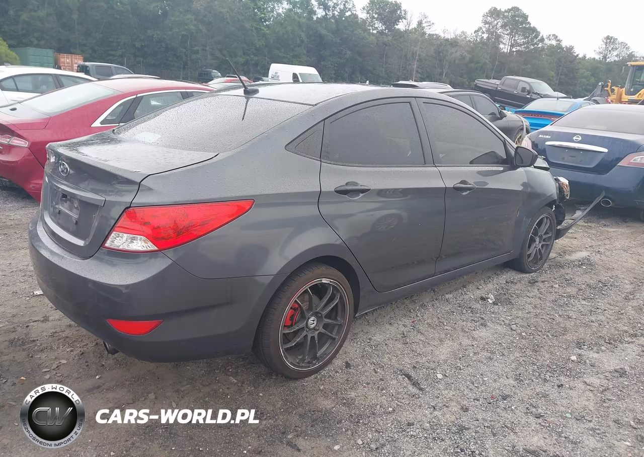 2012 Hyundai Accent Gls VIN:KMHCT4AE7CU088205 - 4