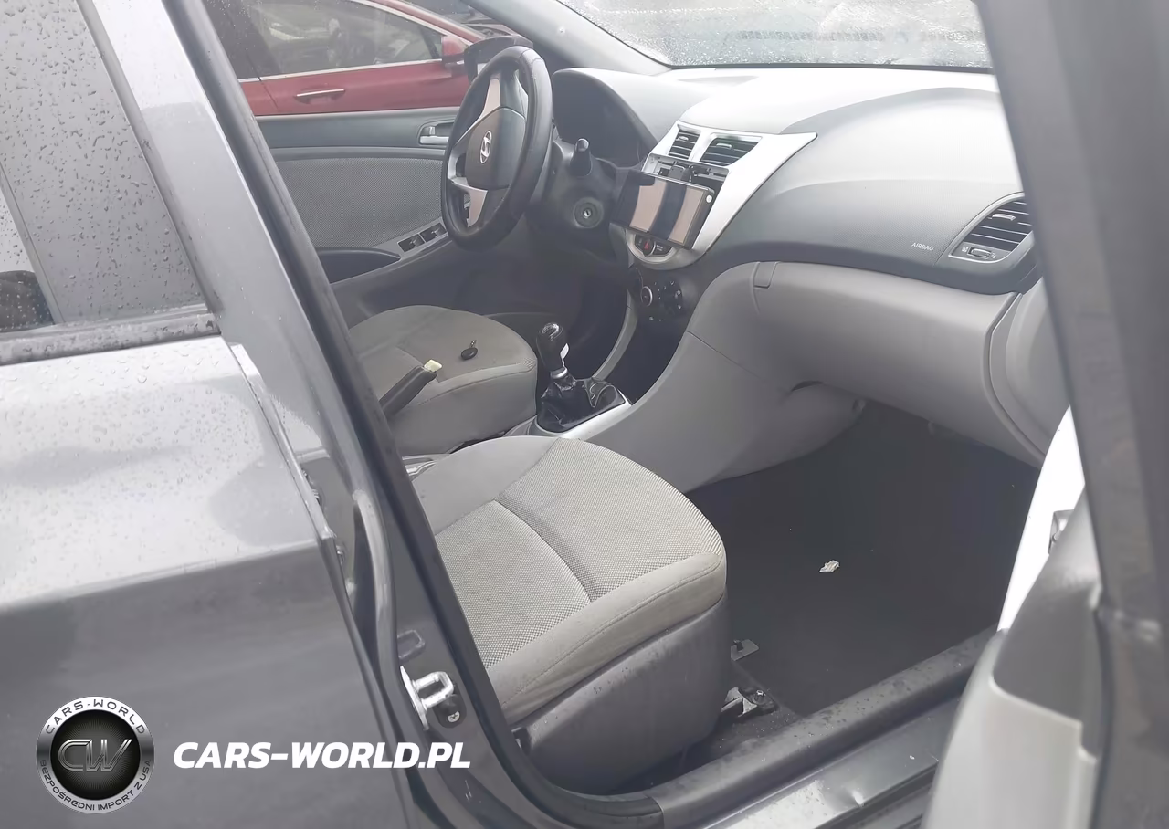 2012 Hyundai Accent Gls VIN:KMHCT4AE7CU088205 - 5