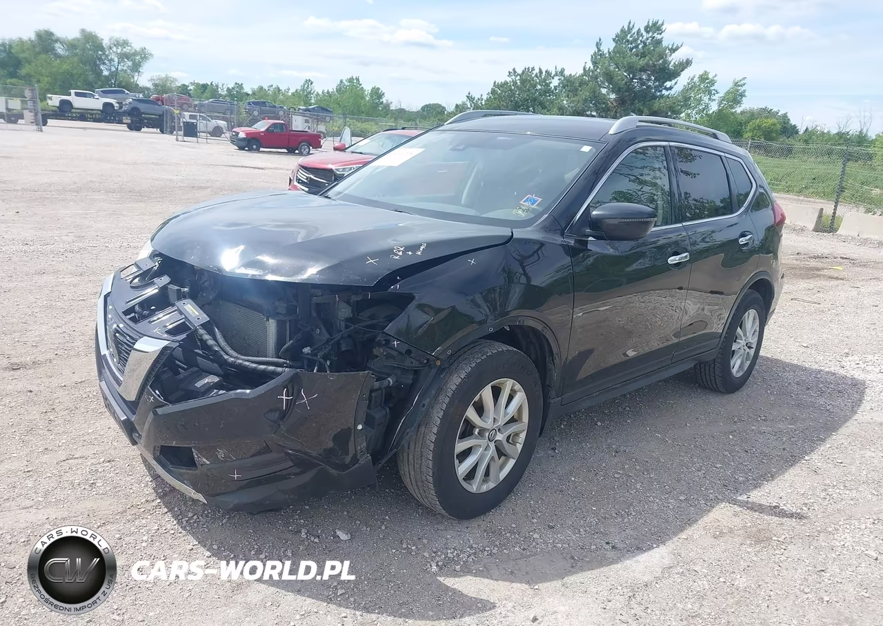 2019 Nissan Rogue Sv VIN:JN8AT2MV8KW376124 - 2