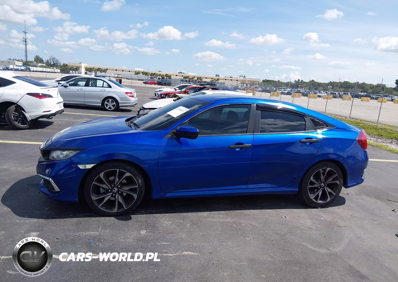 2020 Honda Civic Sport VIN:2HGFC2F83LH584521 - 15