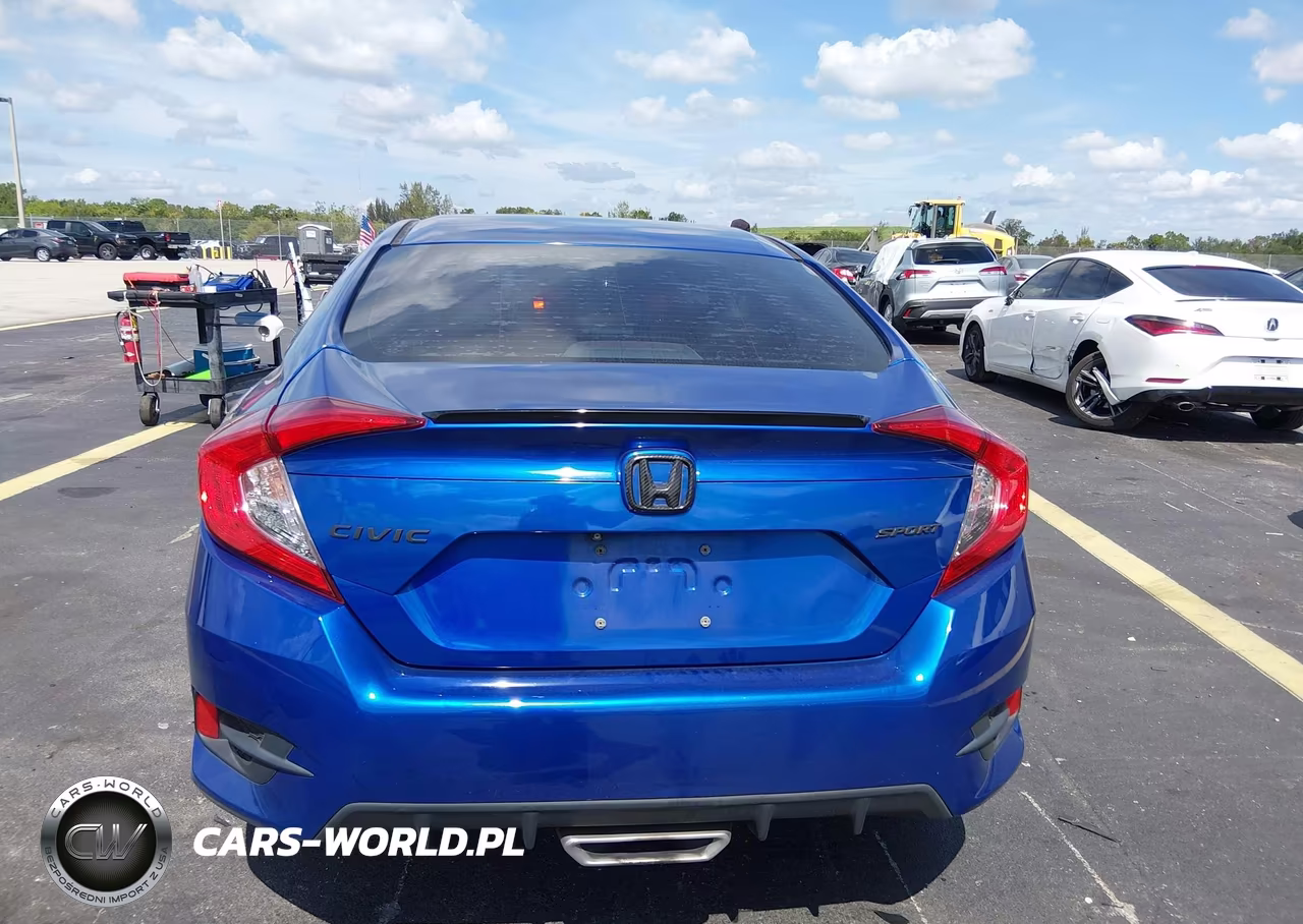 2020 Honda Civic Sport VIN:2HGFC2F83LH584521 - 17