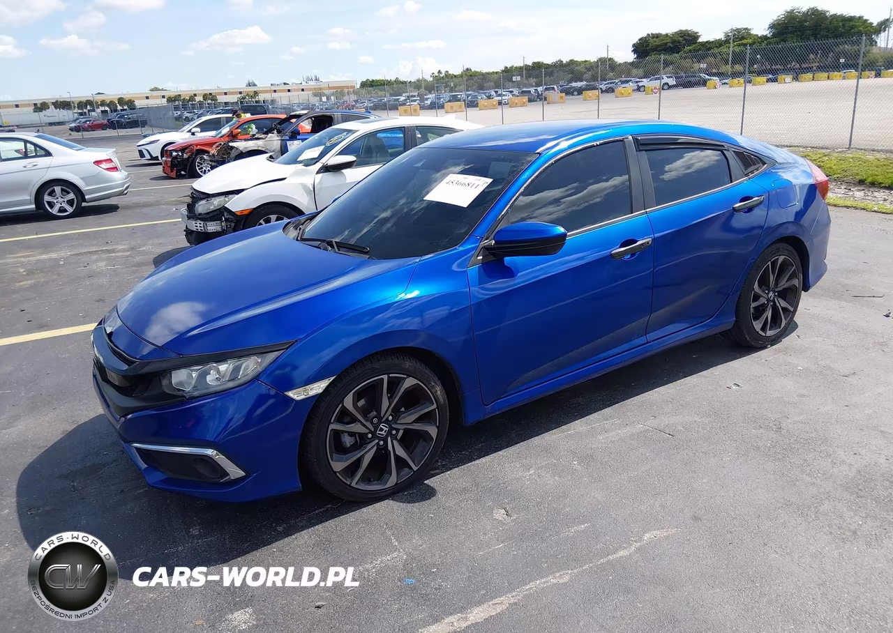 2020 Honda Civic Sport VIN:2HGFC2F83LH584521 - 2
